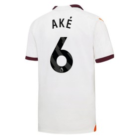 Camisetas Manchester City Ake 6 Segunda 2023-24 - Niño (+ Pantalones)